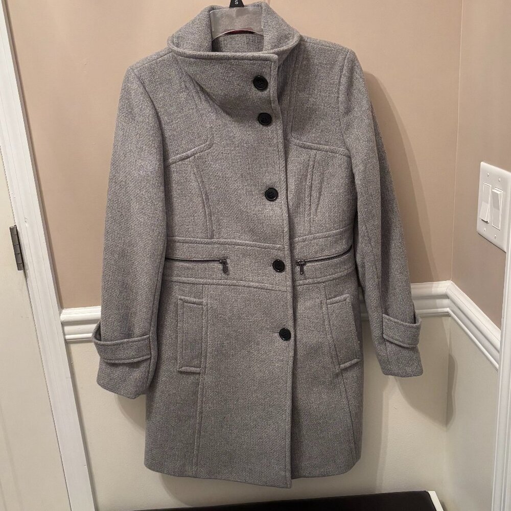 MARC NEW YORK PEA COAT Size 6 in color Gray